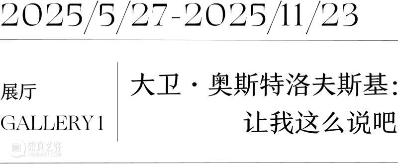 展览|正式开幕:大卫·奥斯特洛夫斯基、张月薇、马西尼萨·塞尔马尼、朱迪·沃森 北岸馆 大卫 奥斯特洛夫斯基 马西尼萨 塞尔马尼 朱迪 沃森 张月薇 德国 艺术家 Ostrowski 崇真艺客